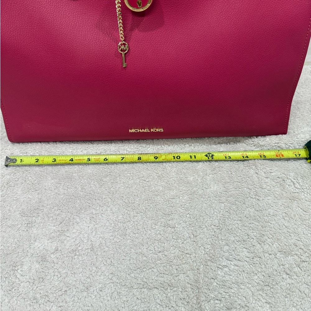 Michael Kors Fuchsia Satchel Large Tote - Picture 8 of 9